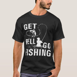 T-shirt Obtenir Reel Go Fishing