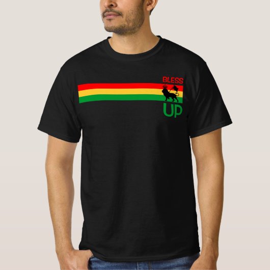 T-shirt Obtenir Tout Irie Rasta Reggae Jamaïque (Devant)