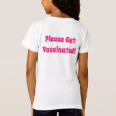 T-Shirt OBTENIR VACCINÉ (Dos)
