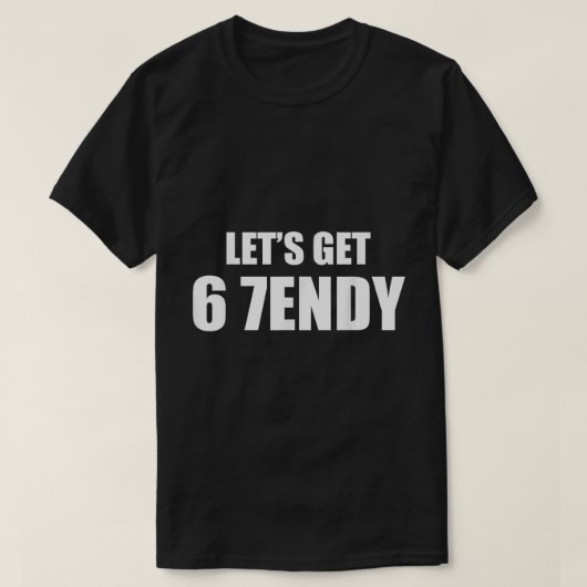 T-shirt Obtenons 6 7 jours de maile (Design devant)