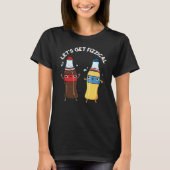 T-shirt Obtenons Fizzical Funny Soda Pun Pop Pun Dark BG (Devant)