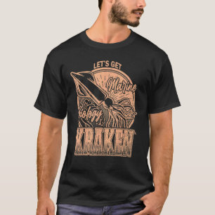 T-shirt Obtenons Kraken Squid Biologiste de la mer Océa