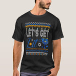 T-shirt Obtenons Lit Hanoukka Menorah Costume Juif Fami<br><div class="desc">Obtenons Éclairés Hanoukka Menorah Costume Famille Juive.</div>
