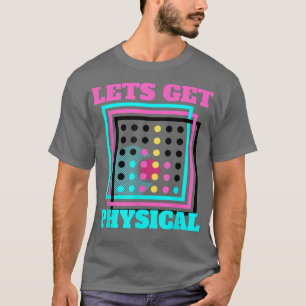 T-shirt Obtenons physique 80s Gym Tee Retro 1980s Rad Work