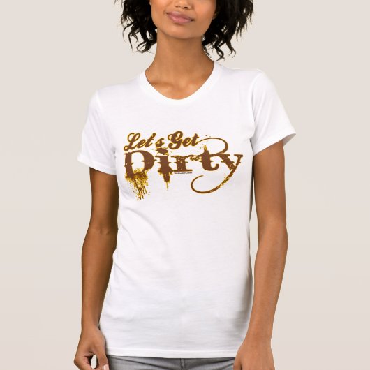 T-shirt Obtenons sales (Devant)