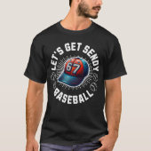 T-shirt Obtenons un baseball Sendy (Devant)