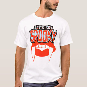 T-shirt Obtenons un design Éffrayant Vampire Fangs Hallowe