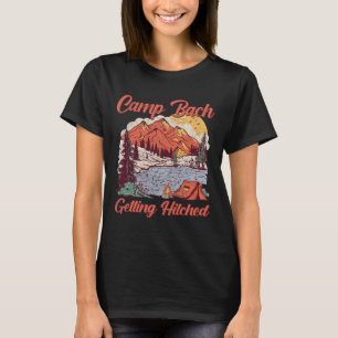 T-shirt Obtention de l'équipe de mariées hachée Camp Vinta