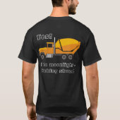 T-shirt Obtention dur (Dos)