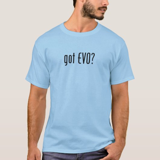 T-shirt obtenu d'Evo (Devant)