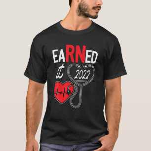 T-shirt Obtenu Il Infirmière Diplôme 2022 Infirmière