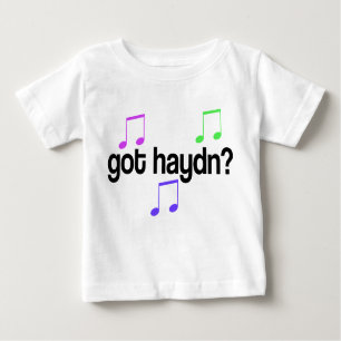 T-shirt obtenu mignon de bébé de Haydn