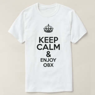 T-shirt OBX Conserver le calme