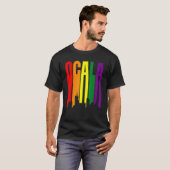 T-shirt Ocala Florida Lgbtq Pride drapeau arc en ciel (Devant entier)