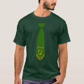 T-shirt O'Carroll irlandais cravate avec harpe (Devant)