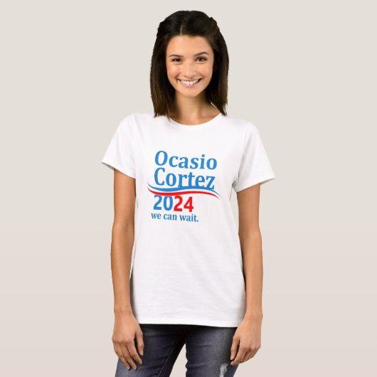 T-SHIRT OCASIO CORTEZ 2024 (Devant entier)