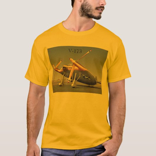 T-shirt Occasion-Vought V-173 (Devant)