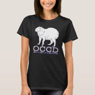 T-shirt Occd Love Capybara Cute Guinea Pig Pet Tee