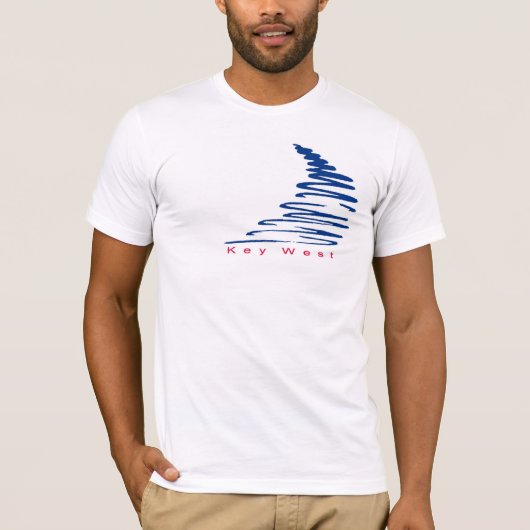 T-shirt occidental pas droit de Lines_Key (Devant)