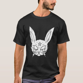 T-shirt Occult Witchcraft Gothic Cat Sacred Geometry Dark 