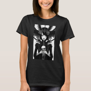 T-shirt Occulte Gothique Sombre Satanique Impie Sorcelleri