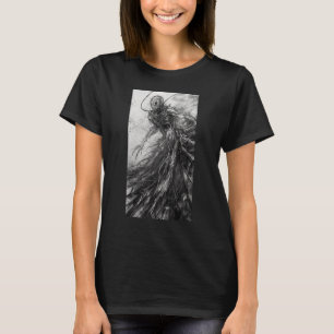 T-shirt Occulte Gothique Sombre Satanique Unholy Witchcraf