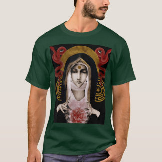 T-shirt Occulte Gothique Sombre Satanique Unholy Witchcraf