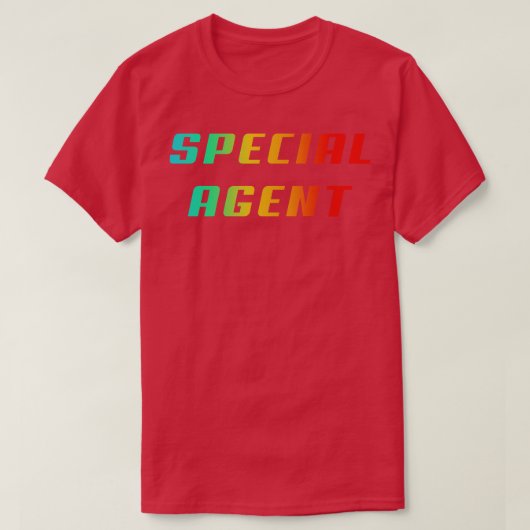 T-shirt Occupation des agents spéciaux (Design devant)