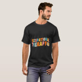 T-shirt Occupational Therapy Groovy Occupational Therast O (Devant entier)