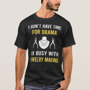 T-shirt Occupé Avec Bijoux Bijouterie Bijouterie