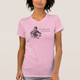 T-shirt ~ occupé de maman je fais l'heure pour le YOGA