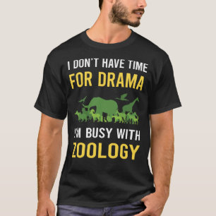T-shirt Occupé de zoologie zoologiste