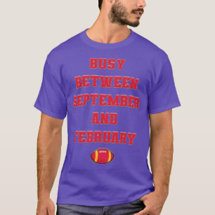 T-shirt Occupé Pendant La Saison Chiefs