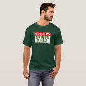 T-shirt Occupez le Pôle Nord (Devant entier)