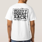 T-shirt Occupez le support accroupi (Dos)