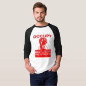 T-SHIRT OCCUPEZ LES RUES 3 (Devant entier)