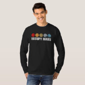 T-shirt Occupy et Terraformant Mars (Devant entier)