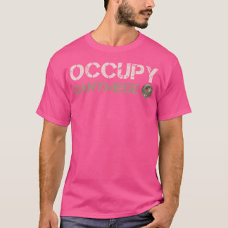 T-shirt Occupy Ganymede Jupiter Lune Système Solaire Astro