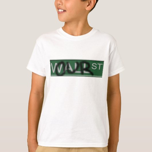 T-shirt Occupy Graffiti (Devant)