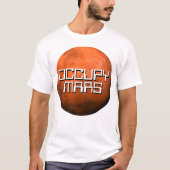 T-shirt "OCCUPY MARS" (Devant)
