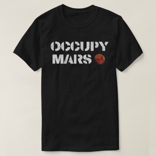 T-shirt Occupy Mars (Design devant)