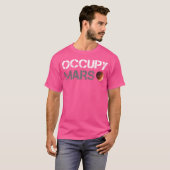 T-shirt Occupy Mars Astronomy Space Explorer Rocket Scienc (Devant entier)