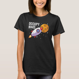 T-shirt Occupy Mars Espèces multiplanétaires