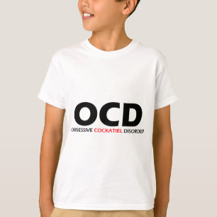 T-shirt OCD - Désordre obsédant de Cockatiel