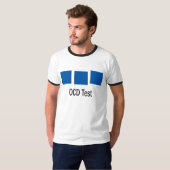 T-shirt OCD Test, êtes-vous OCD (Devant entier)