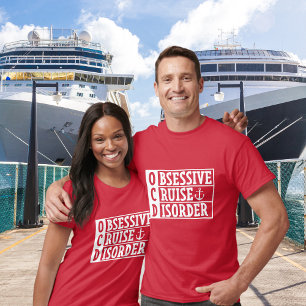 T-shirt OCD - Trouble de croisière obsessionnel Funny Crui