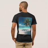 T-shirt océan  (Dos entier)
