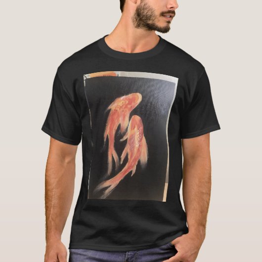 T-shirt Océan Accor bBlue Koi (Devant)