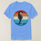 T-shirt Ocean Animal Retro Seahorse (Design devant)