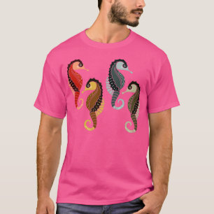 T-shirt Ocean Aquarium Animal Zoo Keeper Seahorse